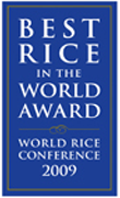 รางวัล “ข้าวที่ดีที่สุด” หรือ  World Best Rice Award 2009